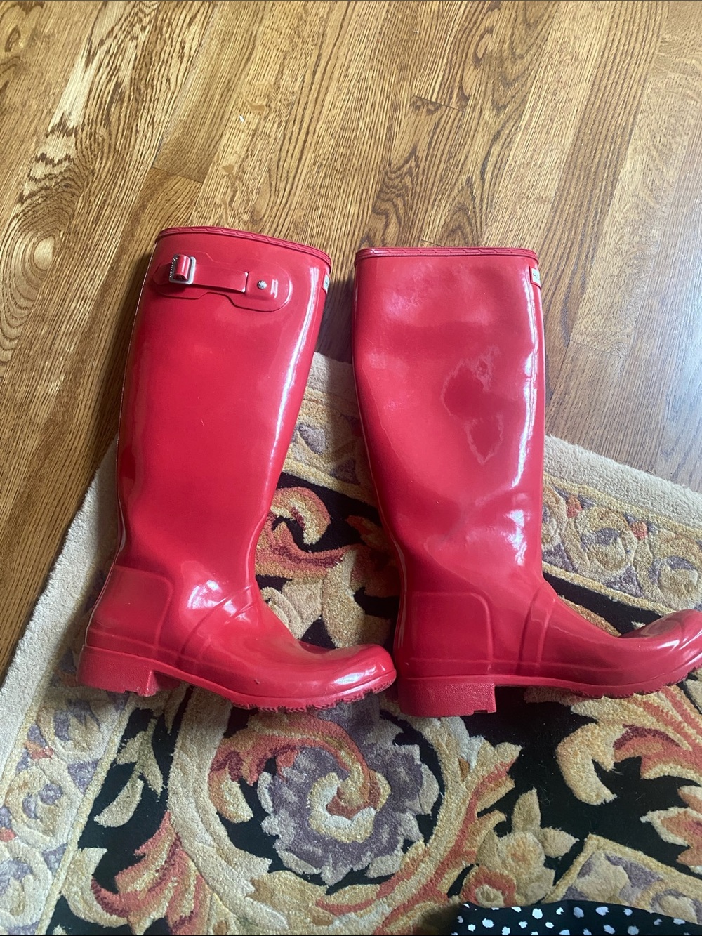 Hunter Pink Rain Boots